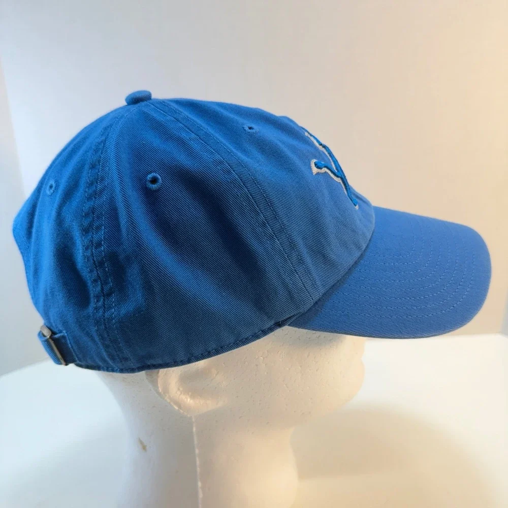 Detroit Lions '47 Brand Hat Mens Blue Adjustable Strap Baseball Cap Dad Hat‎